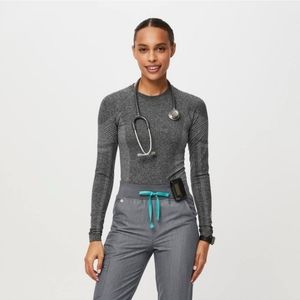 Women's Figs Salta Performance Underscrub (S) Gray